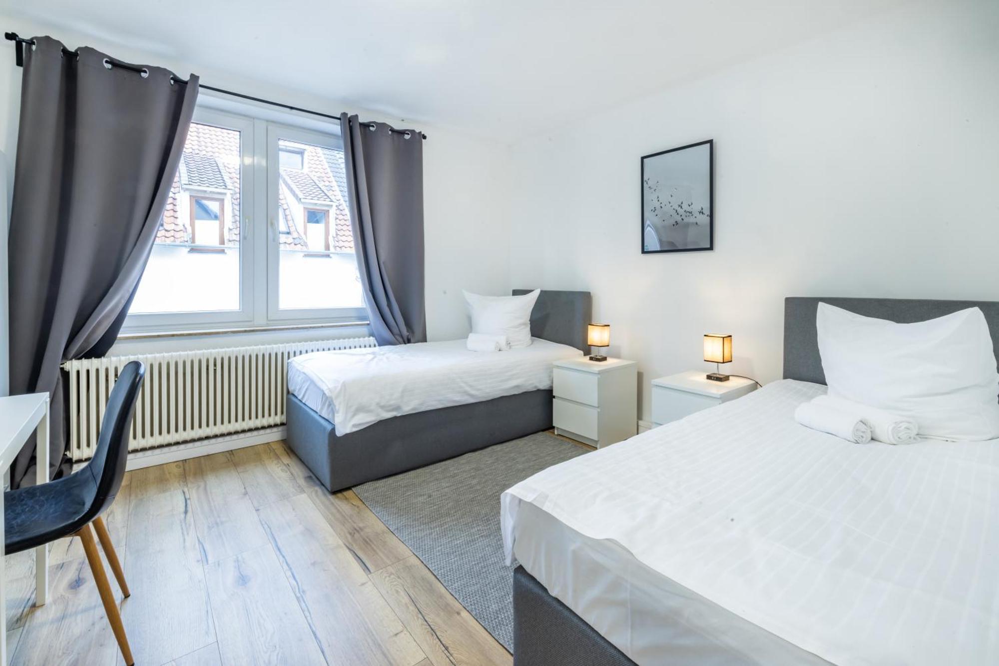 3-zi - 6 Personen - Zentral-bielefeld - Kostenloser Parkplatz Apartment Bielefeld